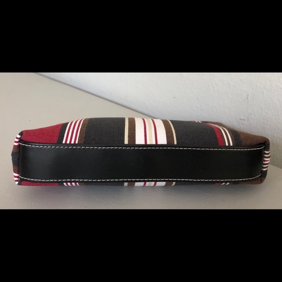 Dkny Bags Canvas Cosmetic Stripe Bag Dkny Poshmark